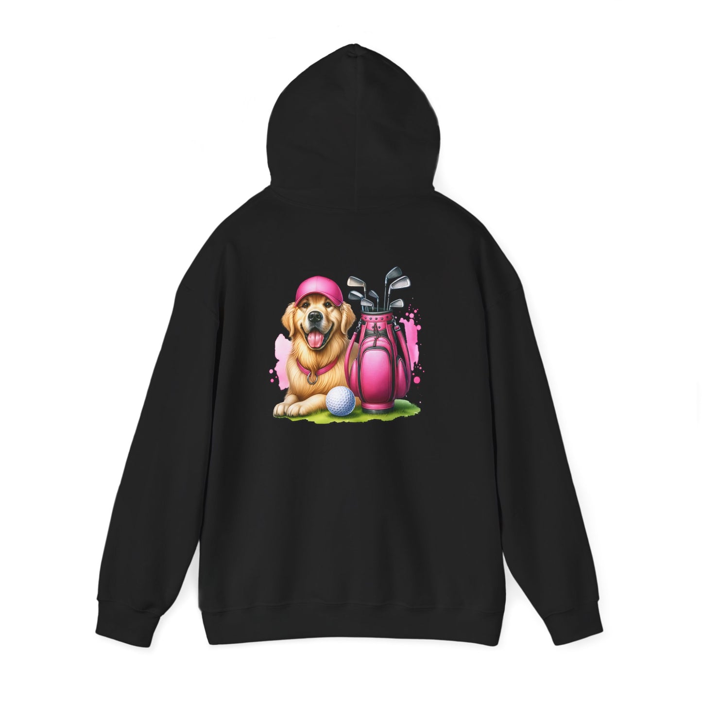 Pink Dog Golf Hoodie