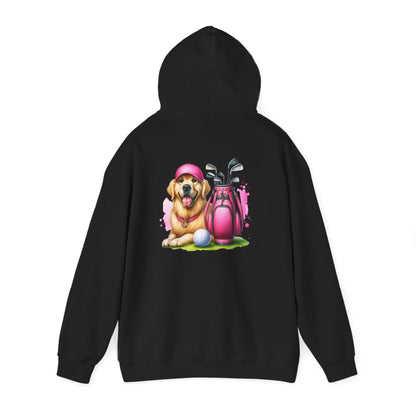 Pink Dog Golf Hoodie
