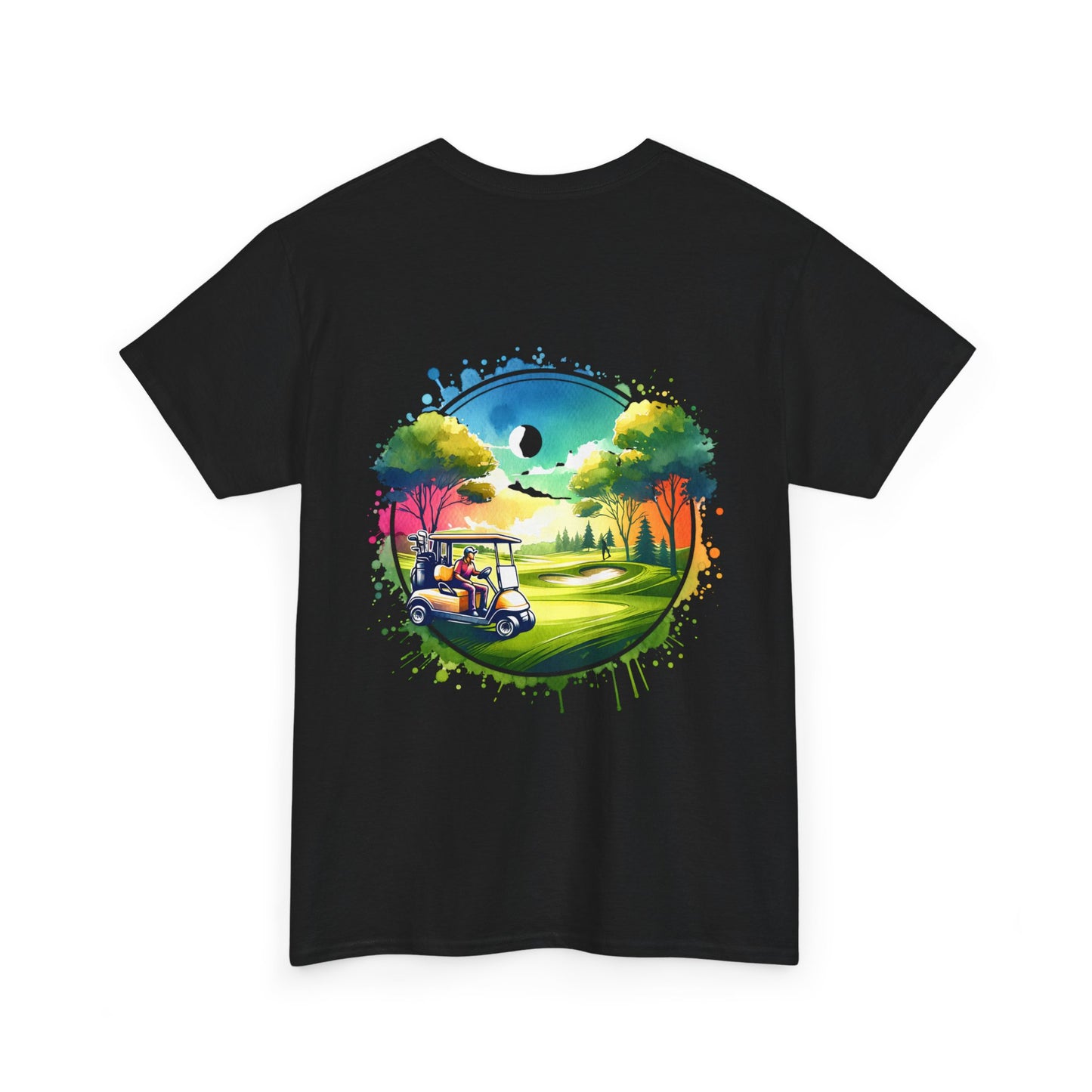 Artistic Golfing Unisex Heavy Cotton Tee