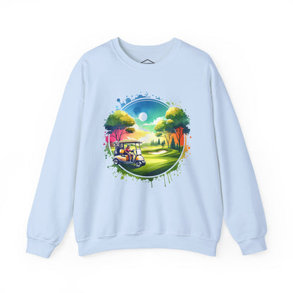 Artistic Golfing Unisex Sweatshirt