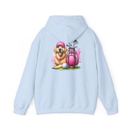 Pink Dog Golf Hoodie