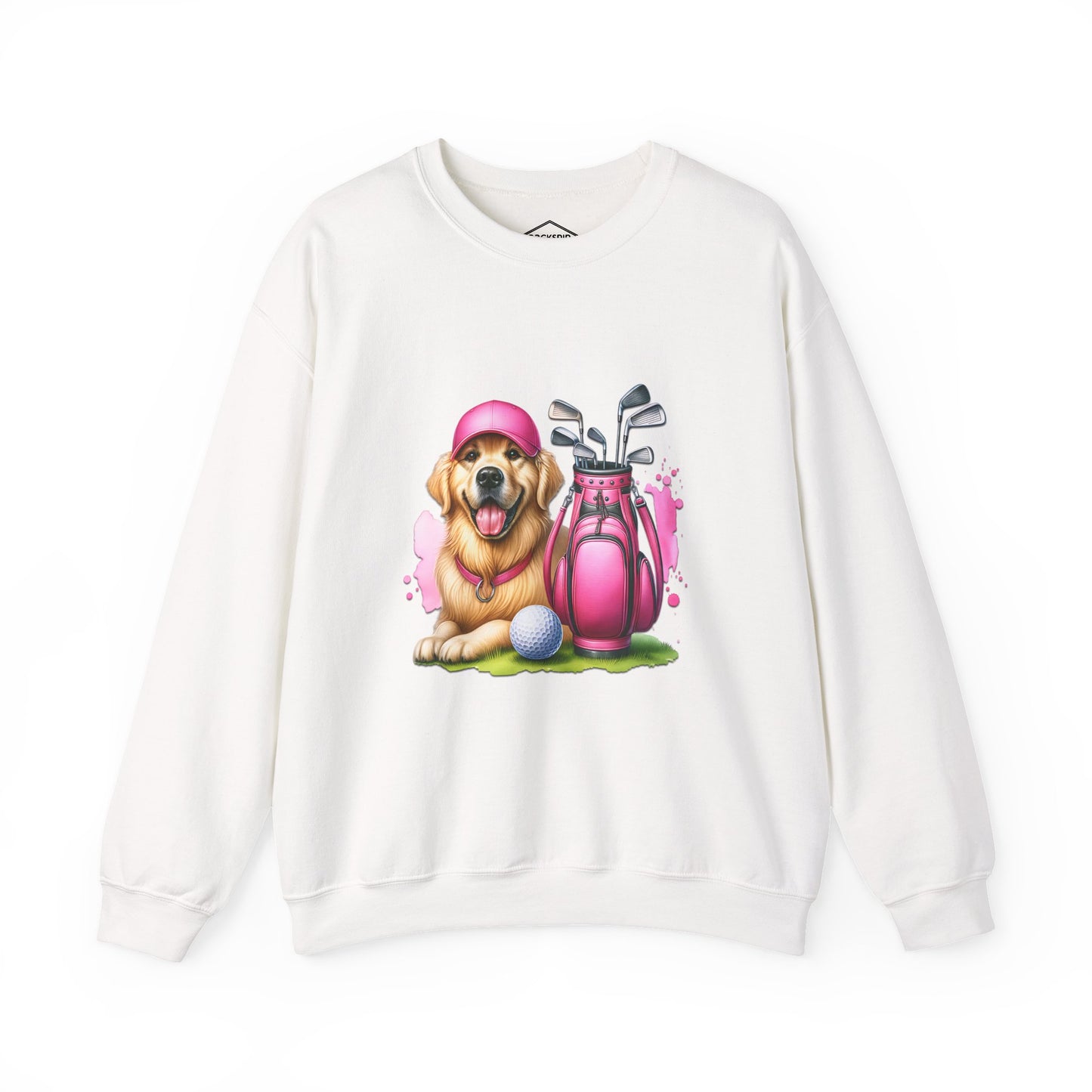 Pink Dog Golf Sweatshirt