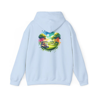 Artistic Golfing Unisex Hoodie