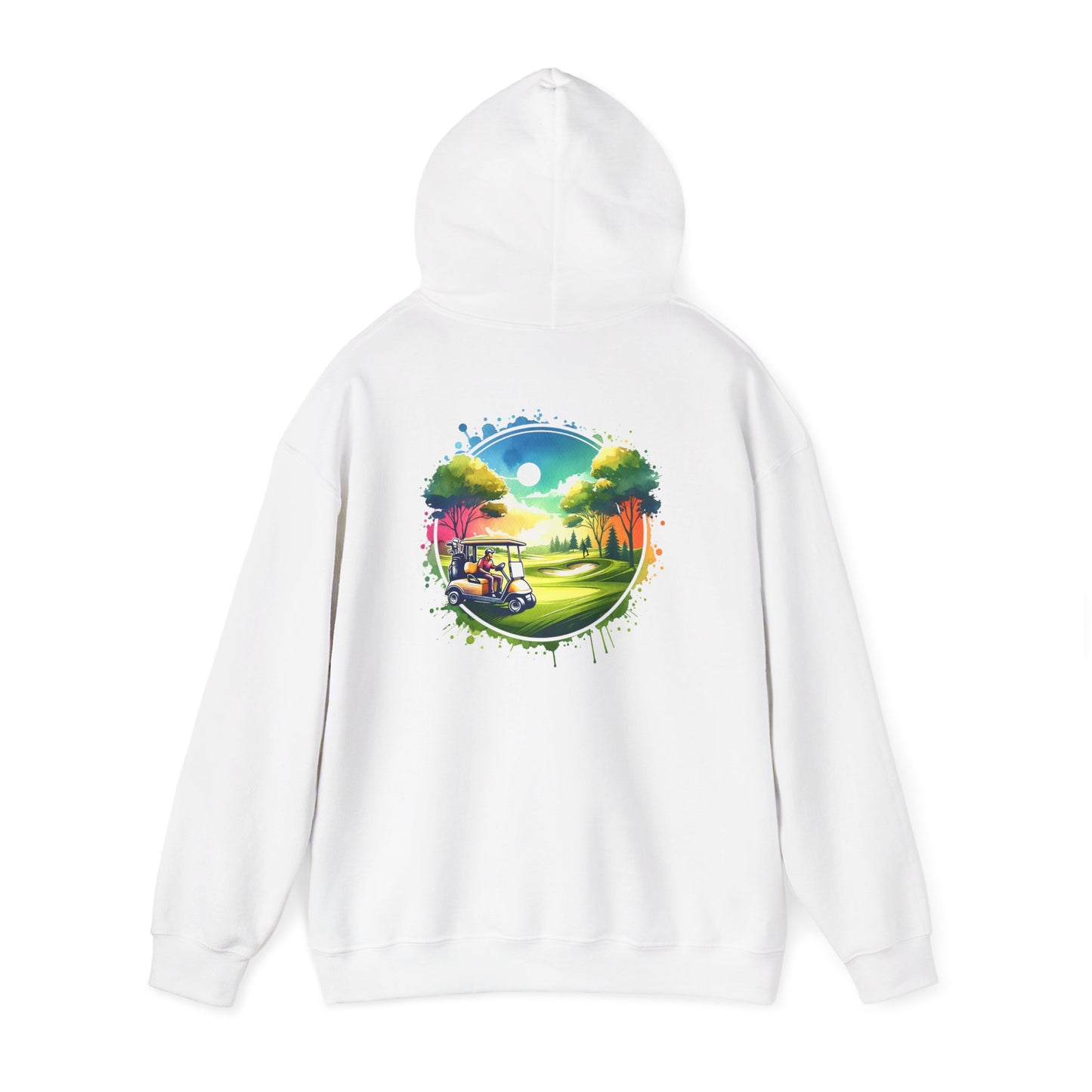 Artistic Golfing Unisex Hoodie