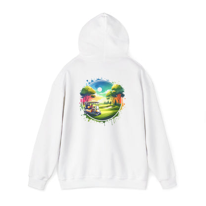 Artistic Golfing Unisex Hoodie
