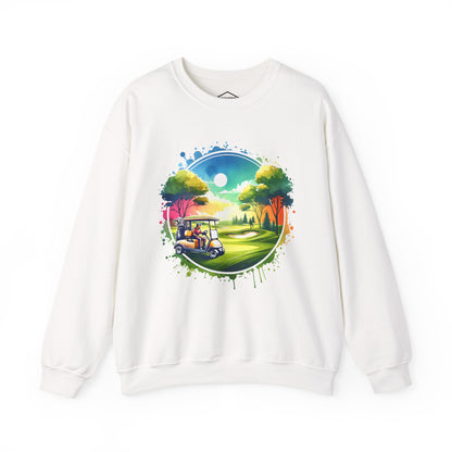 Artistic Golfing Unisex Sweatshirt