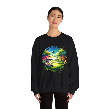 Artistic Golfing Unisex Sweatshirt
