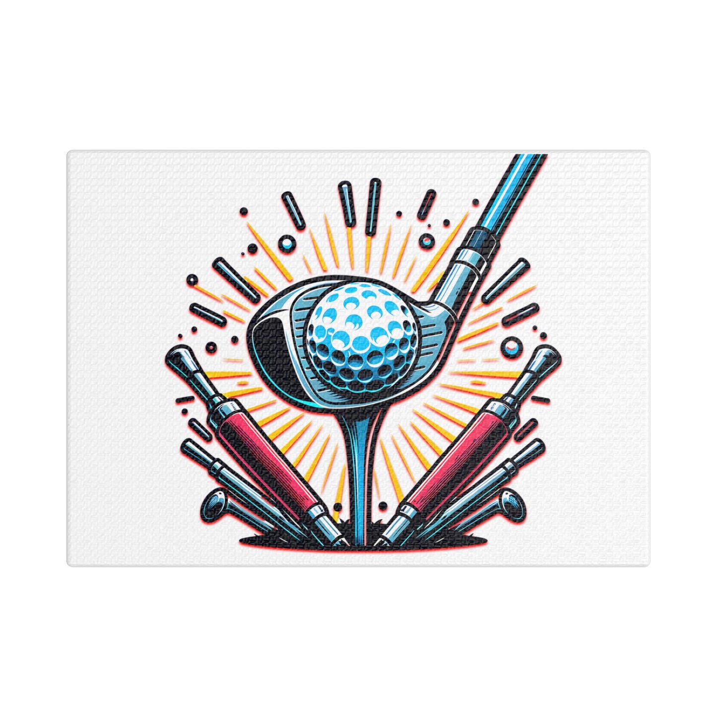 Golf Enthusiast Canvas