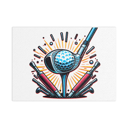 Golf Enthusiast Canvas
