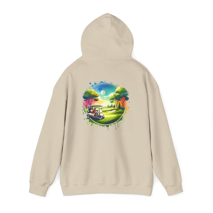 Artistic Golfing Unisex Hoodie