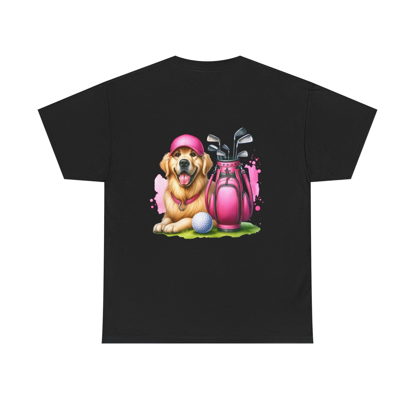 Pink Dog Golf Tee
