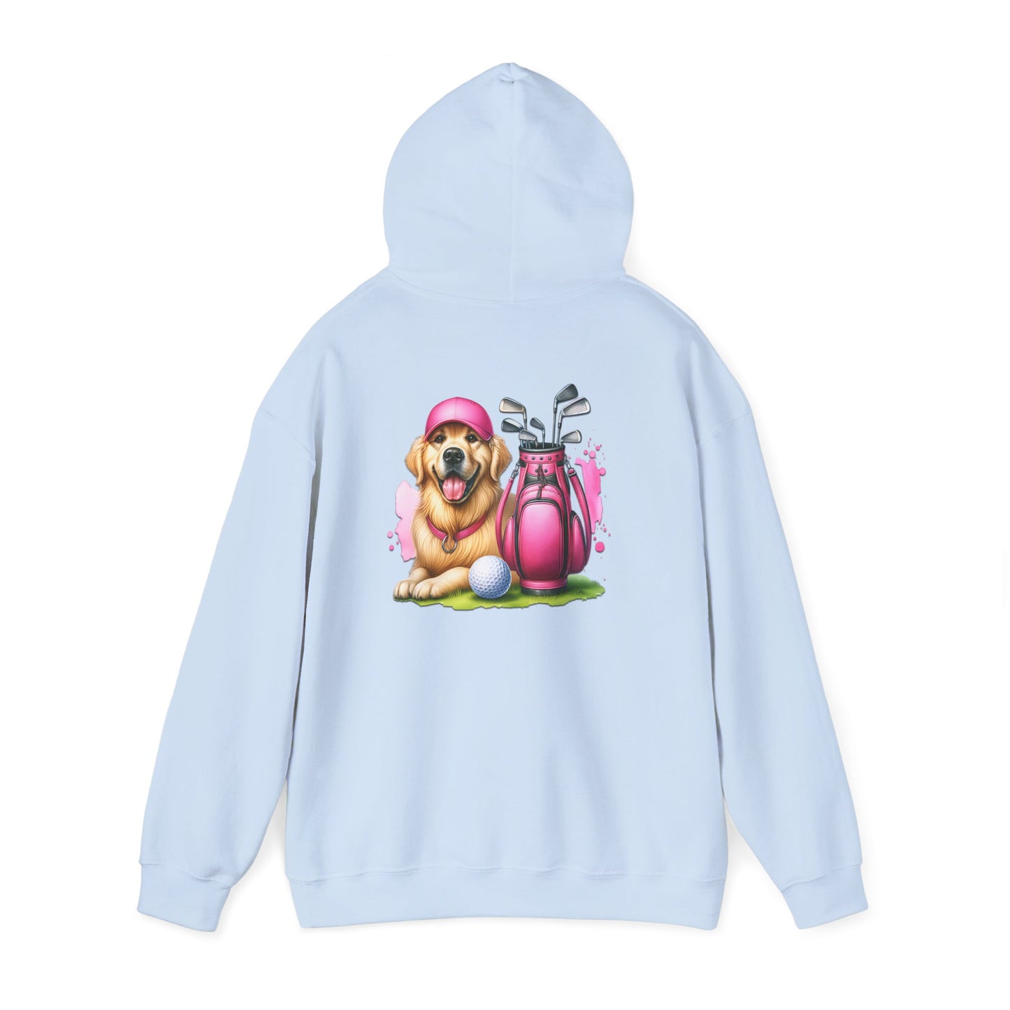 Pink Dog Golf Hoodie