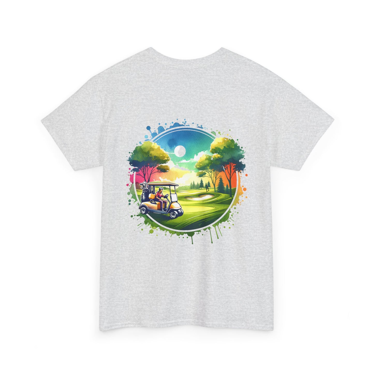 Artistic Golfing Unisex Heavy Cotton Tee