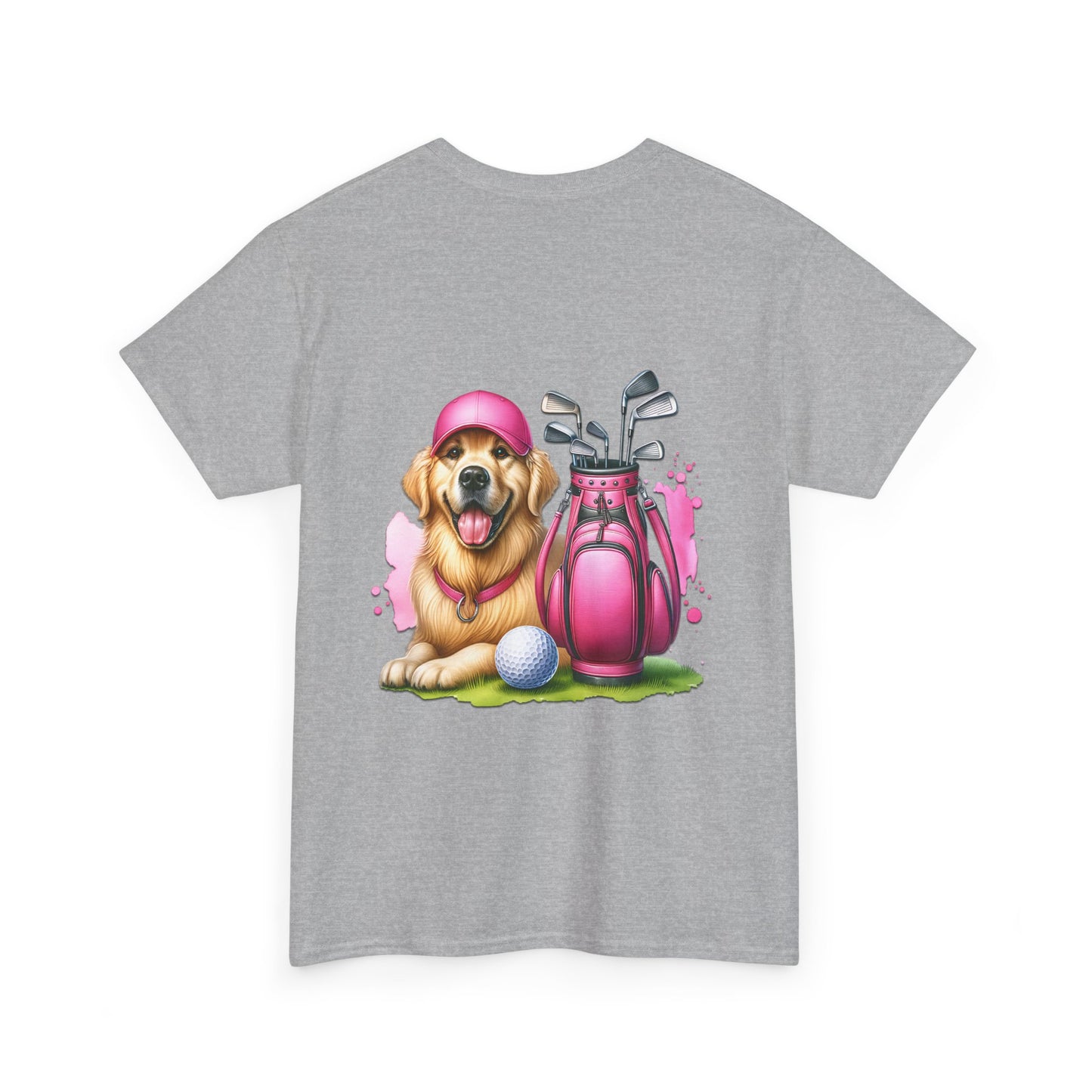 Pink Dog Golf Tee