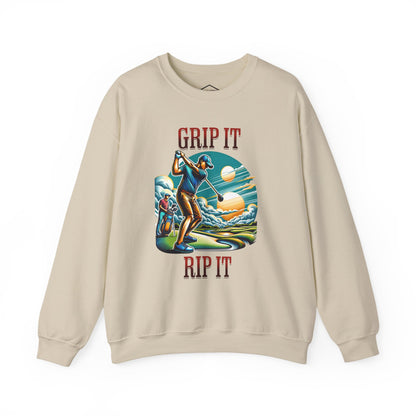 Vintage Golf Graphic Sweatshirt