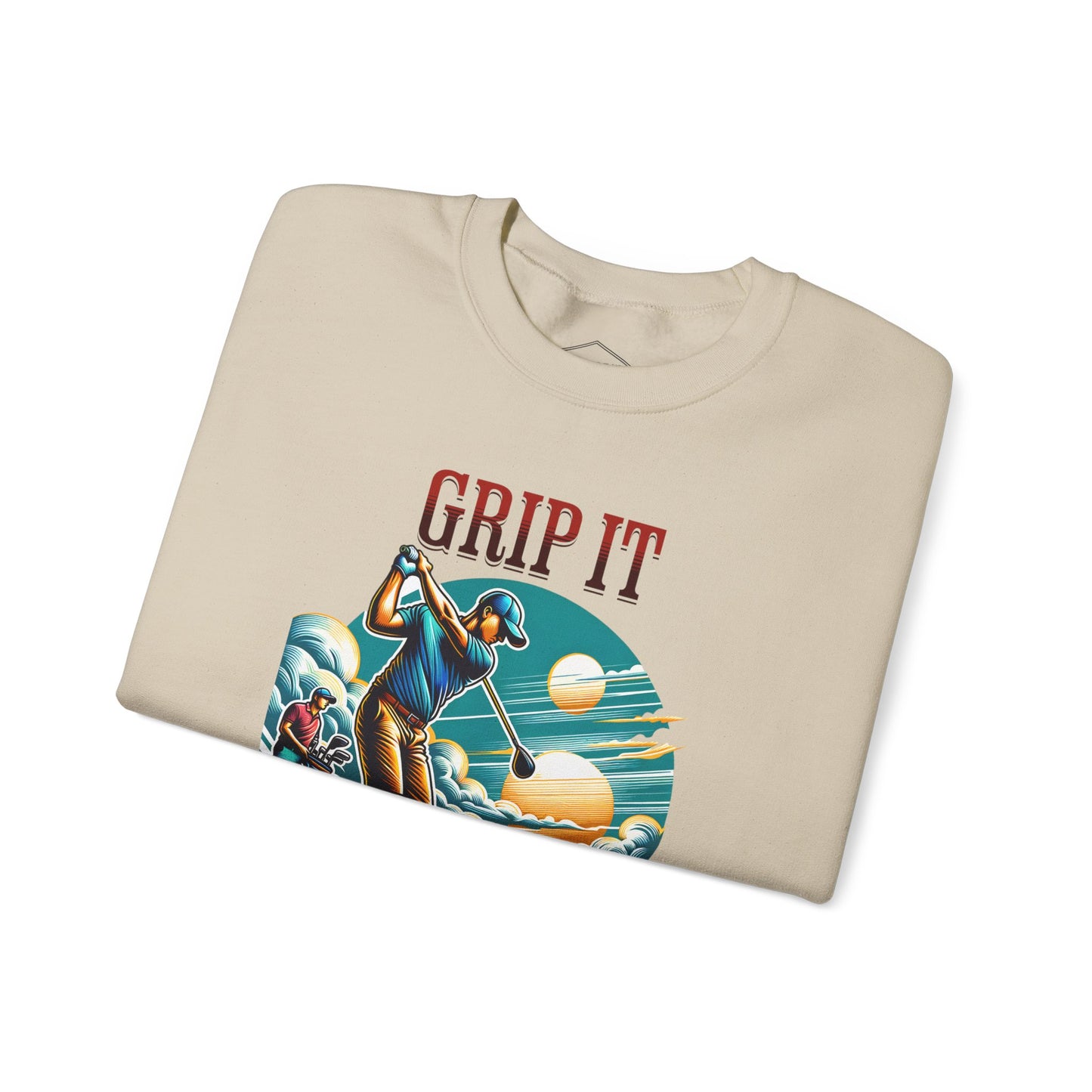 Vintage Golf Graphic Sweatshirt