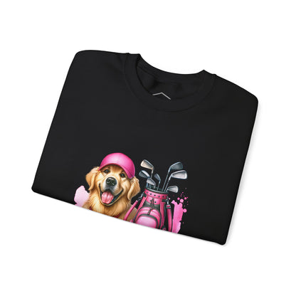Pink Dog Golf Sweatshirt
