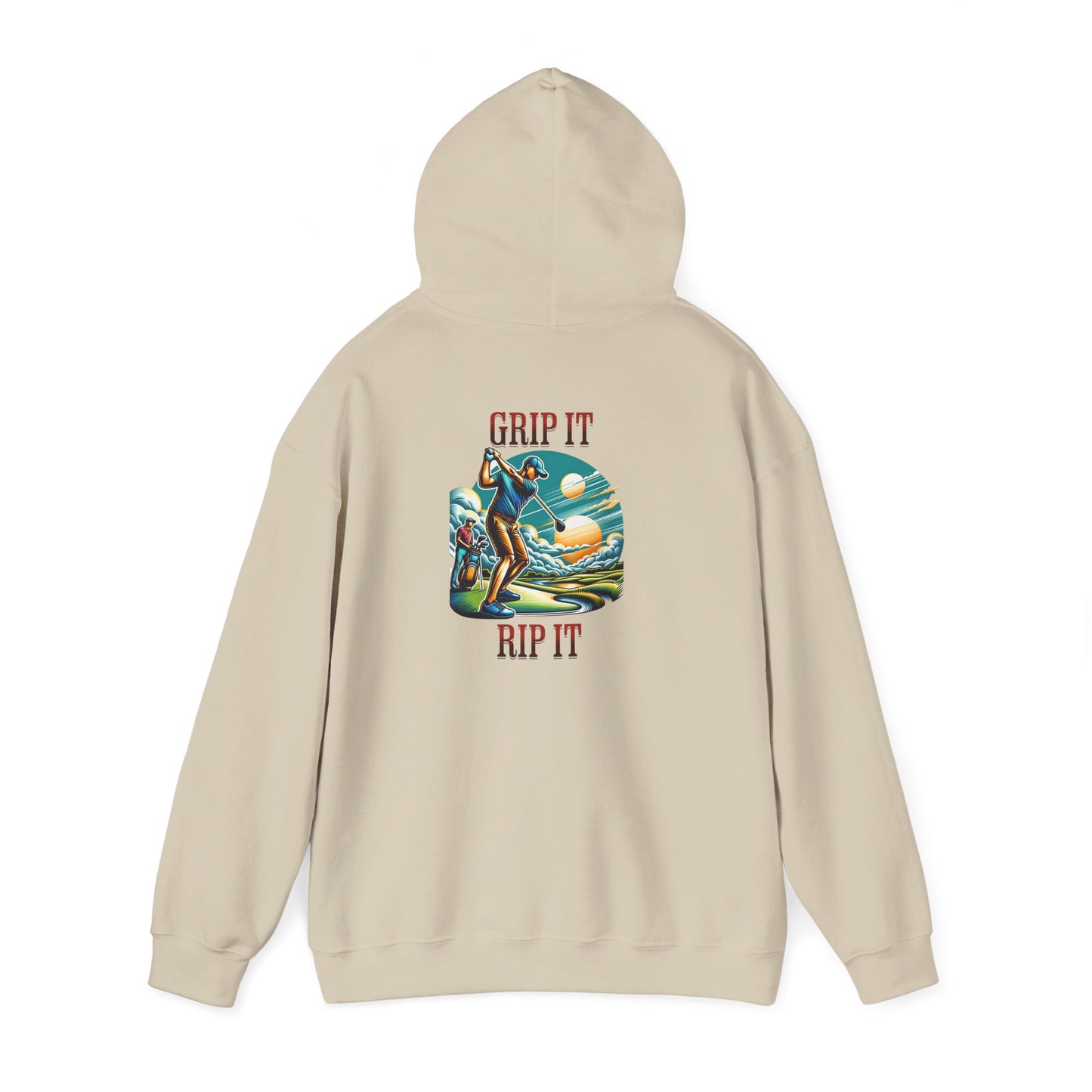 Vintage Golf Graphic Hoodie
