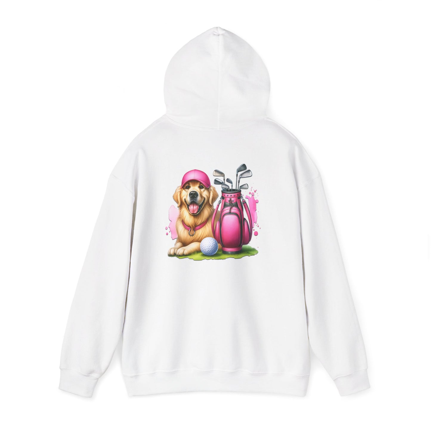 Pink Dog Golf Hoodie