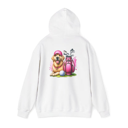 Pink Dog Golf Hoodie