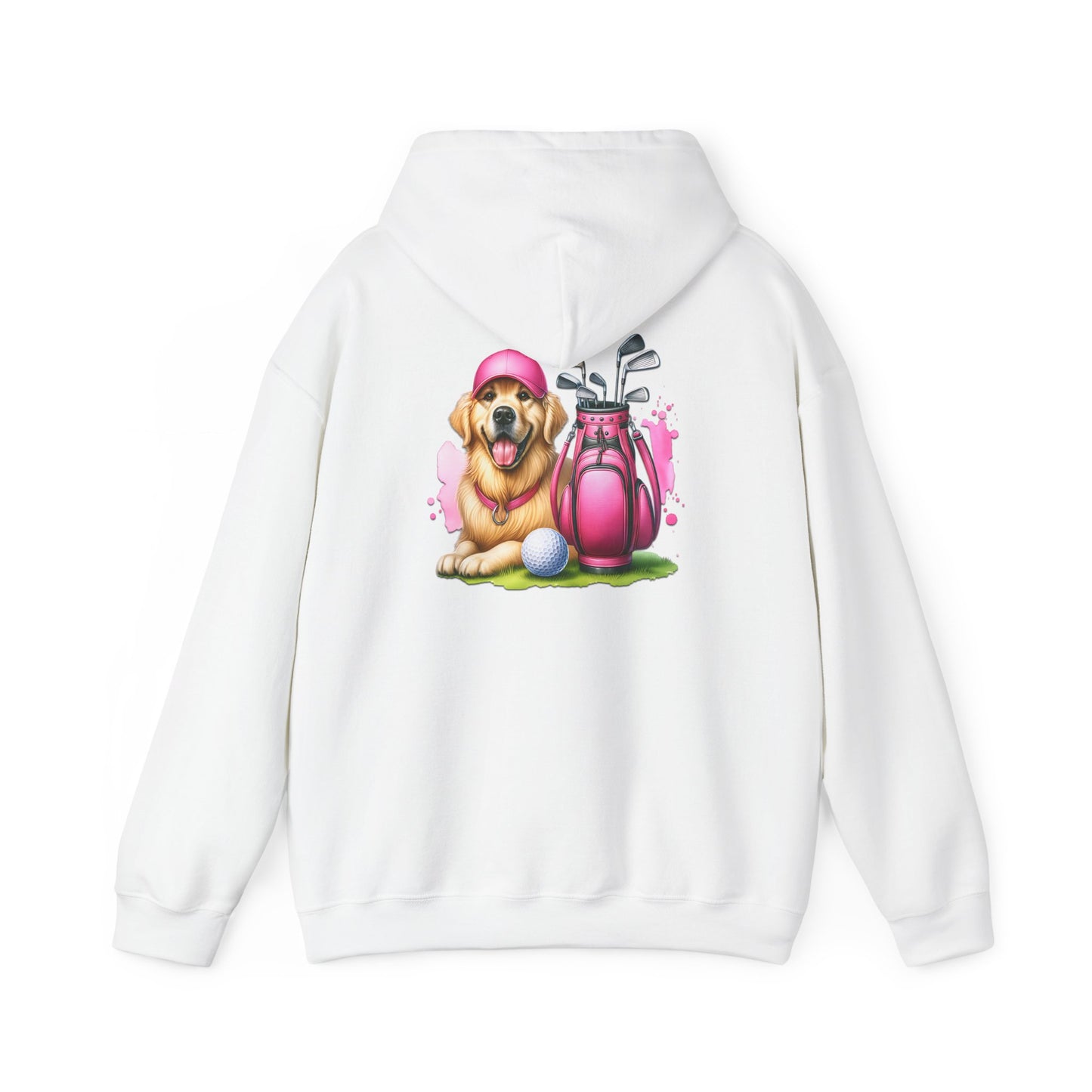 Pink Dog Golf Hoodie