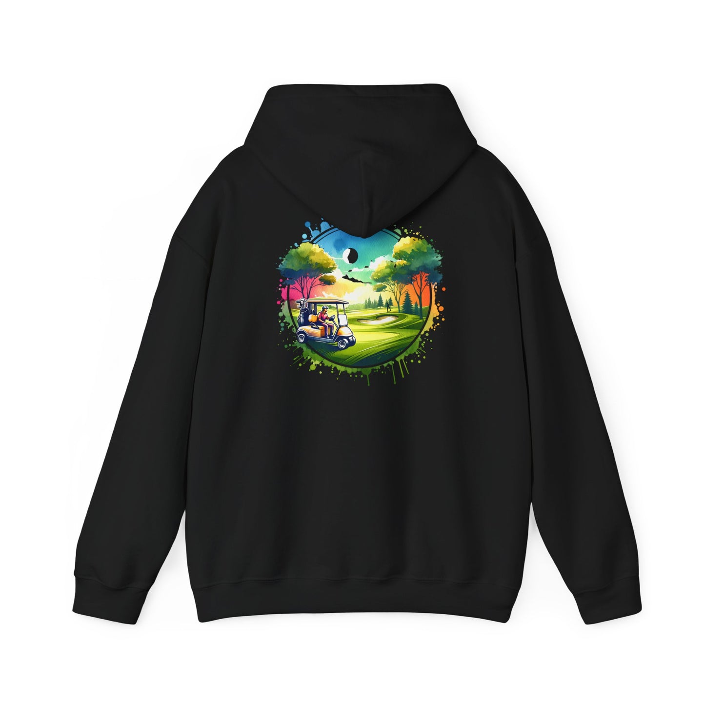 Artistic Golfing Unisex Hoodie