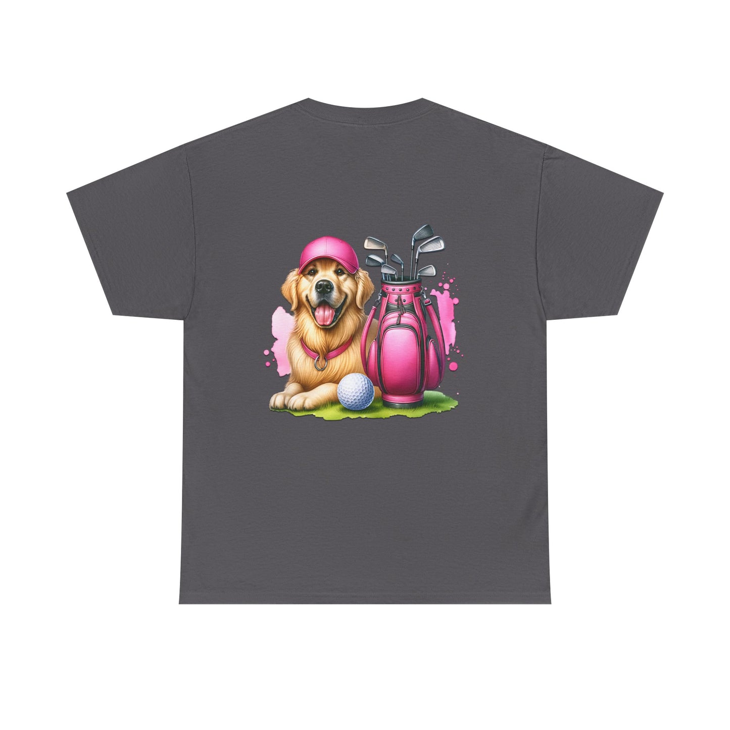 Pink Dog Golf Tee