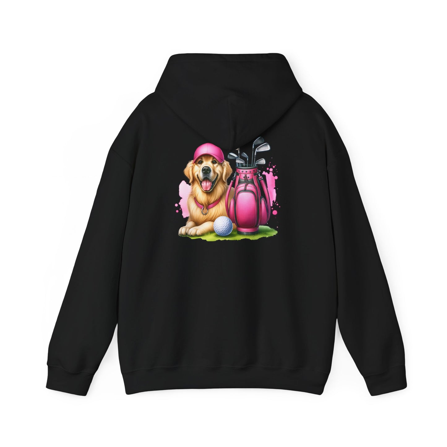 Pink Dog Golf Hoodie