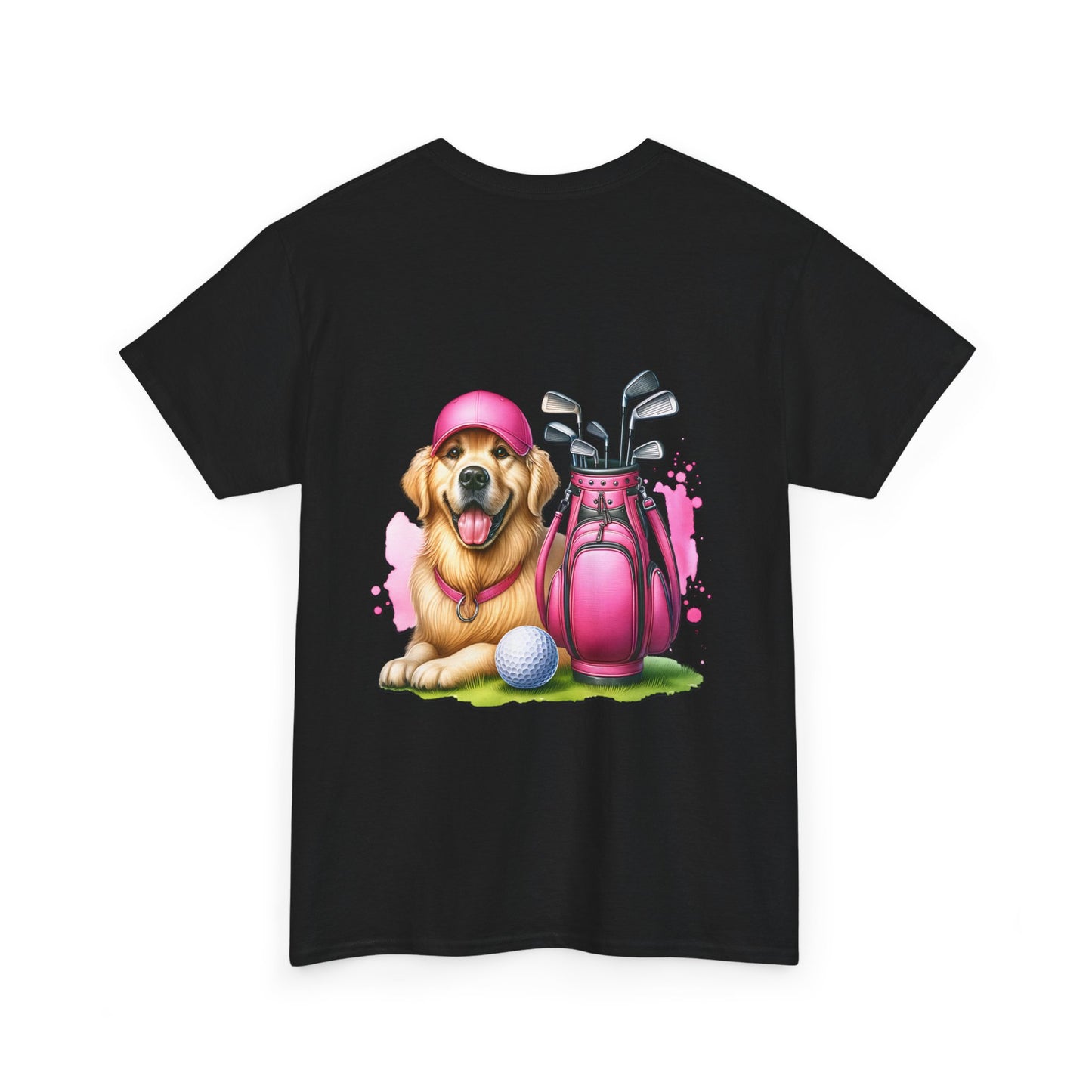 Pink Dog Golf Tee