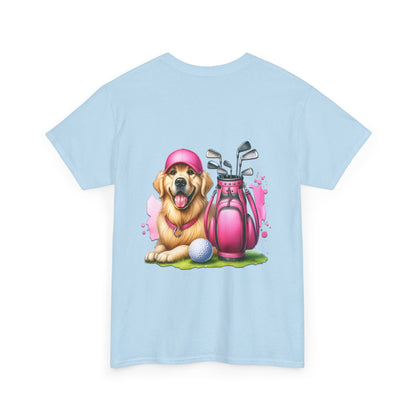 Pink Dog Golf Tee
