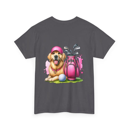 Pink Dog Golf Tee