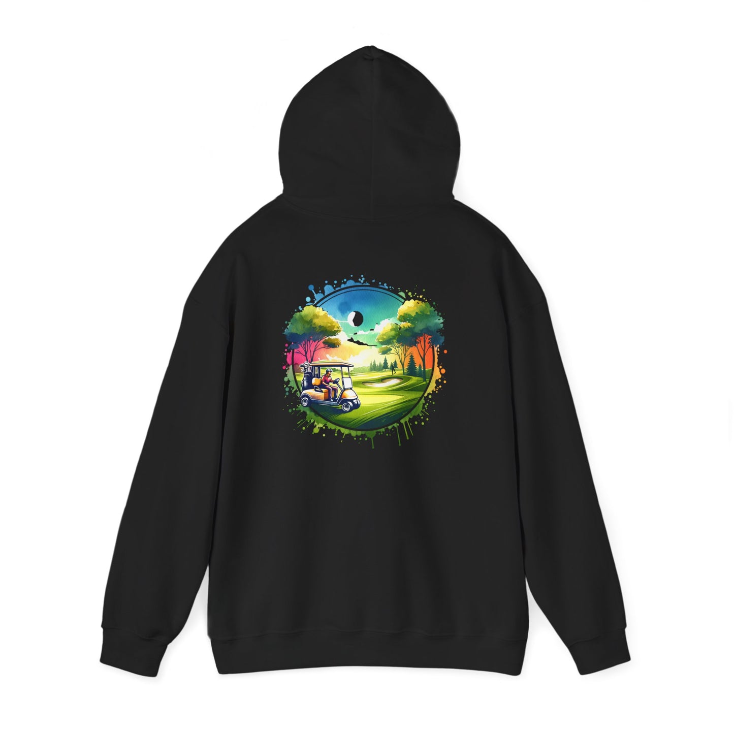 Artistic Golfing Unisex Hoodie