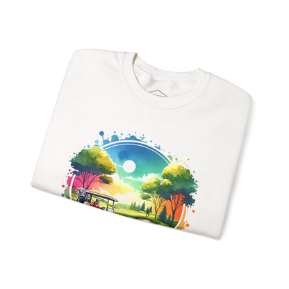 Artistic Golfing Unisex Sweatshirt