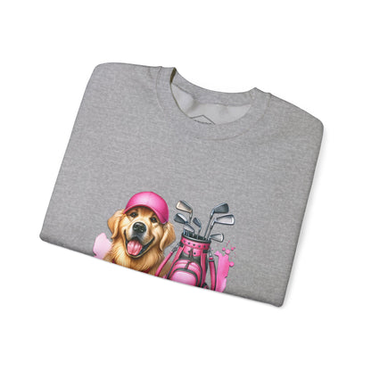 Pink Dog Golf Sweatshirt