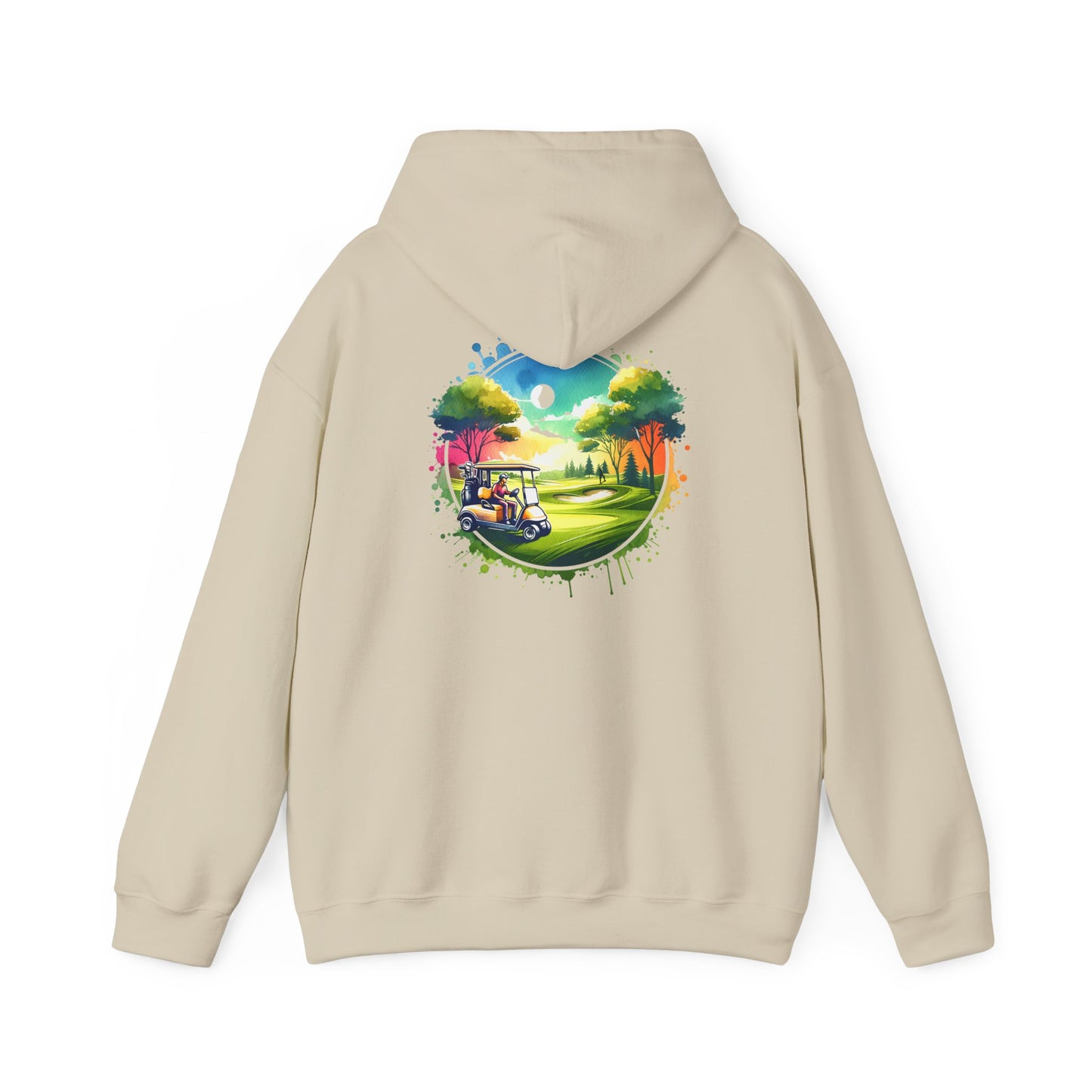 Artistic Golfing Unisex Hoodie