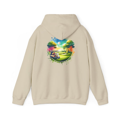 Artistic Golfing Unisex Hoodie