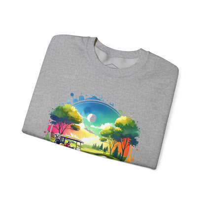 Artistic Golfing Unisex Sweatshirt