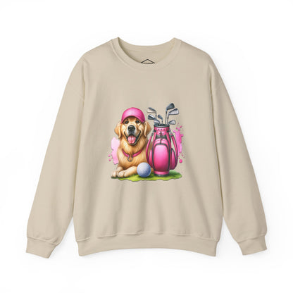 Pink Dog Golf Sweatshirt