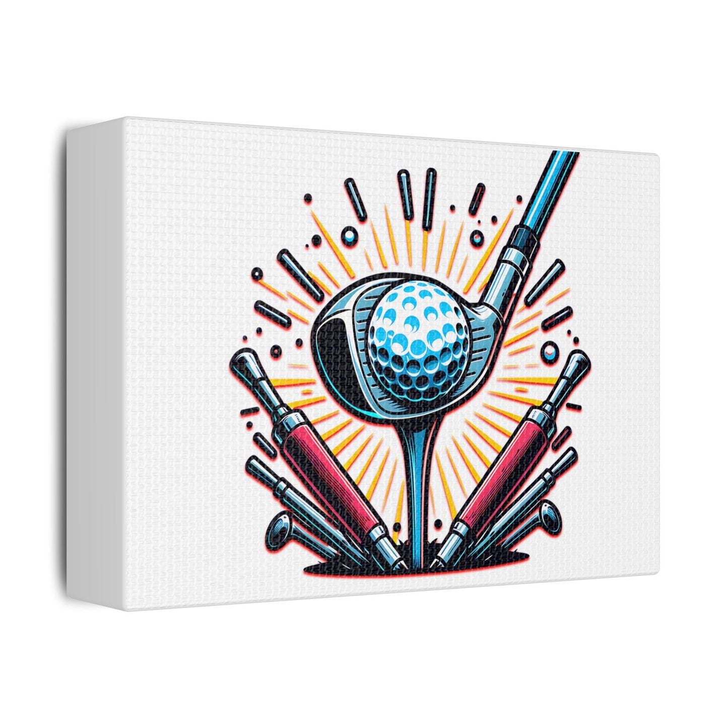 Golf Enthusiast Canvas