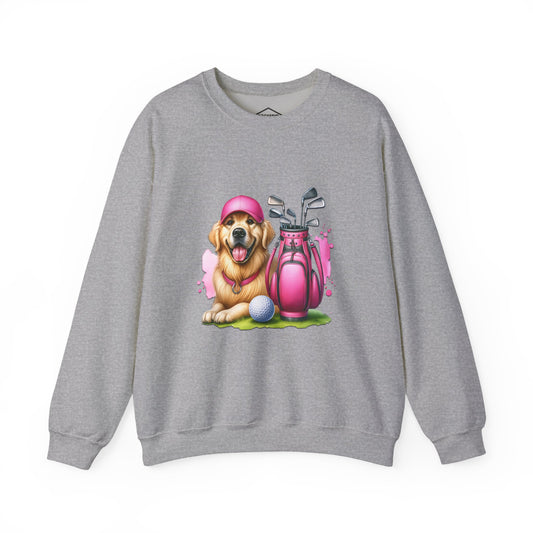 Pink Dog Golf Sweatshirt
