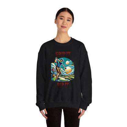 Vintage Golf Graphic Sweatshirt