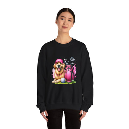 Pink Dog Golf Sweatshirt