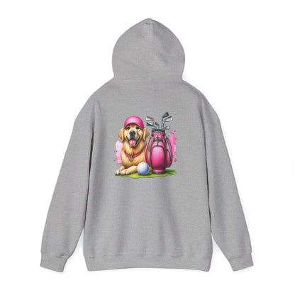 Pink Dog Golf Hoodie