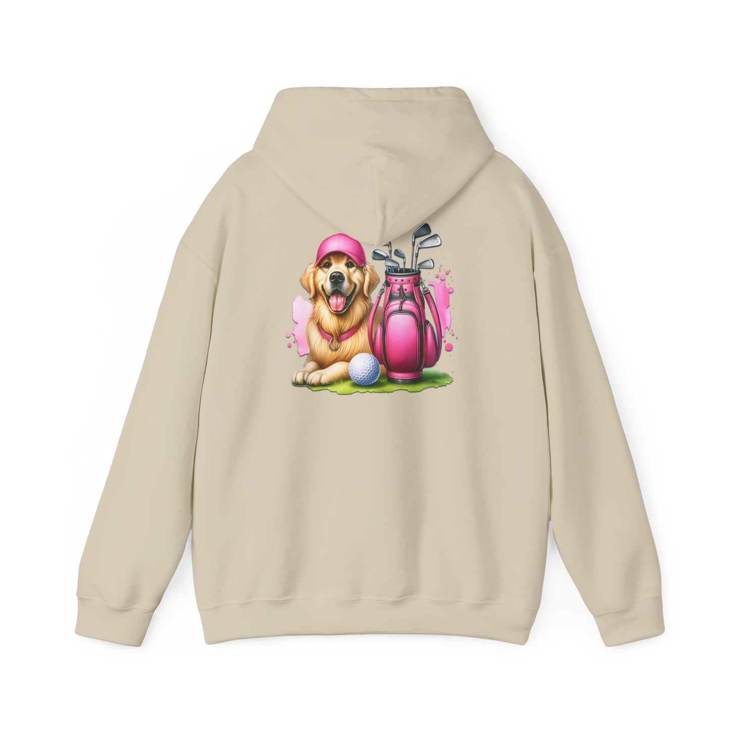 Pink Dog Golf Hoodie