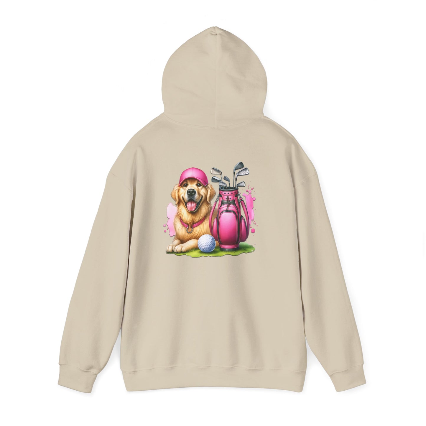 Pink Dog Golf Hoodie