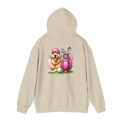 Pink Dog Golf Hoodie