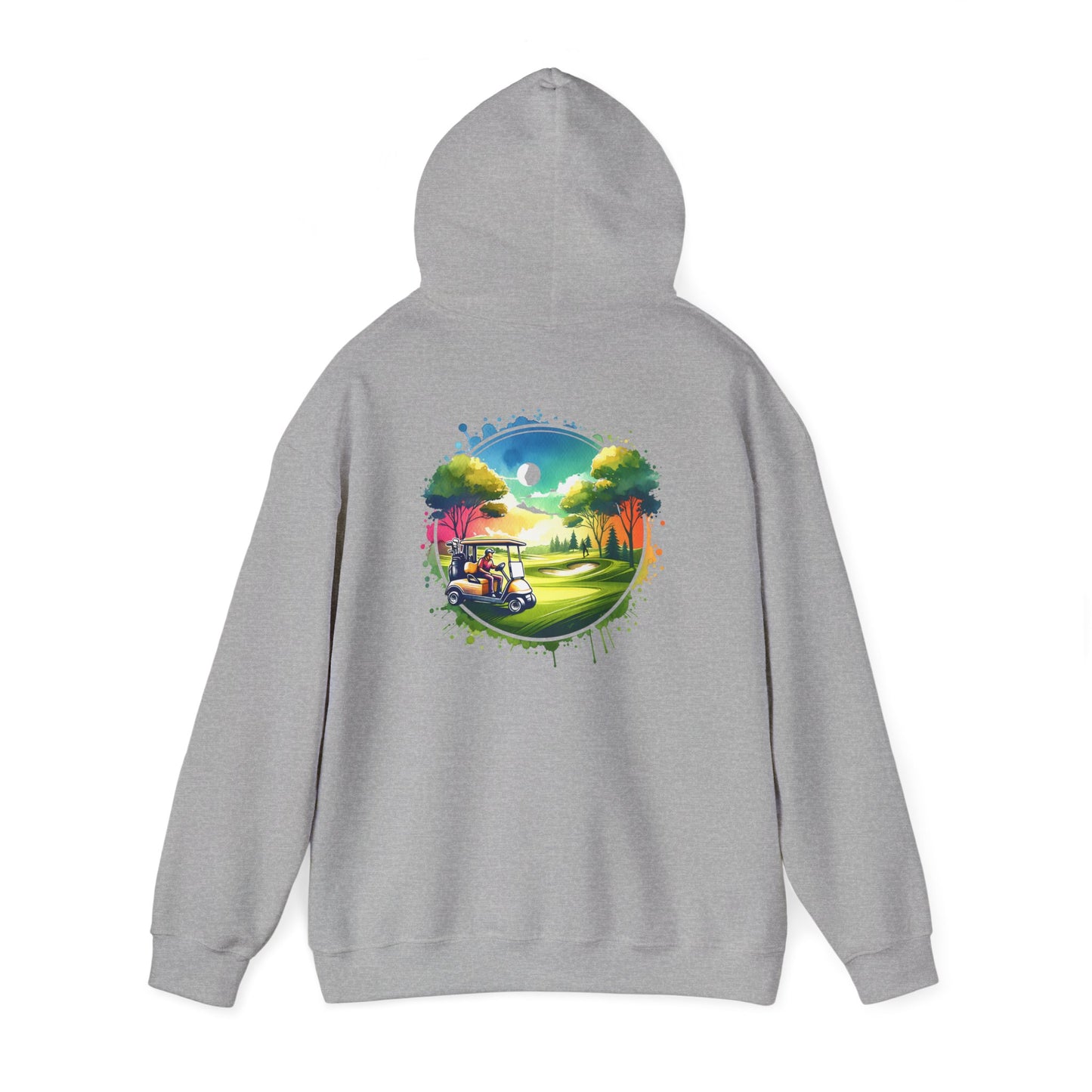 Artistic Golfing Unisex Hoodie