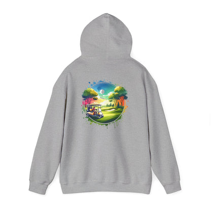 Artistic Golfing Unisex Hoodie