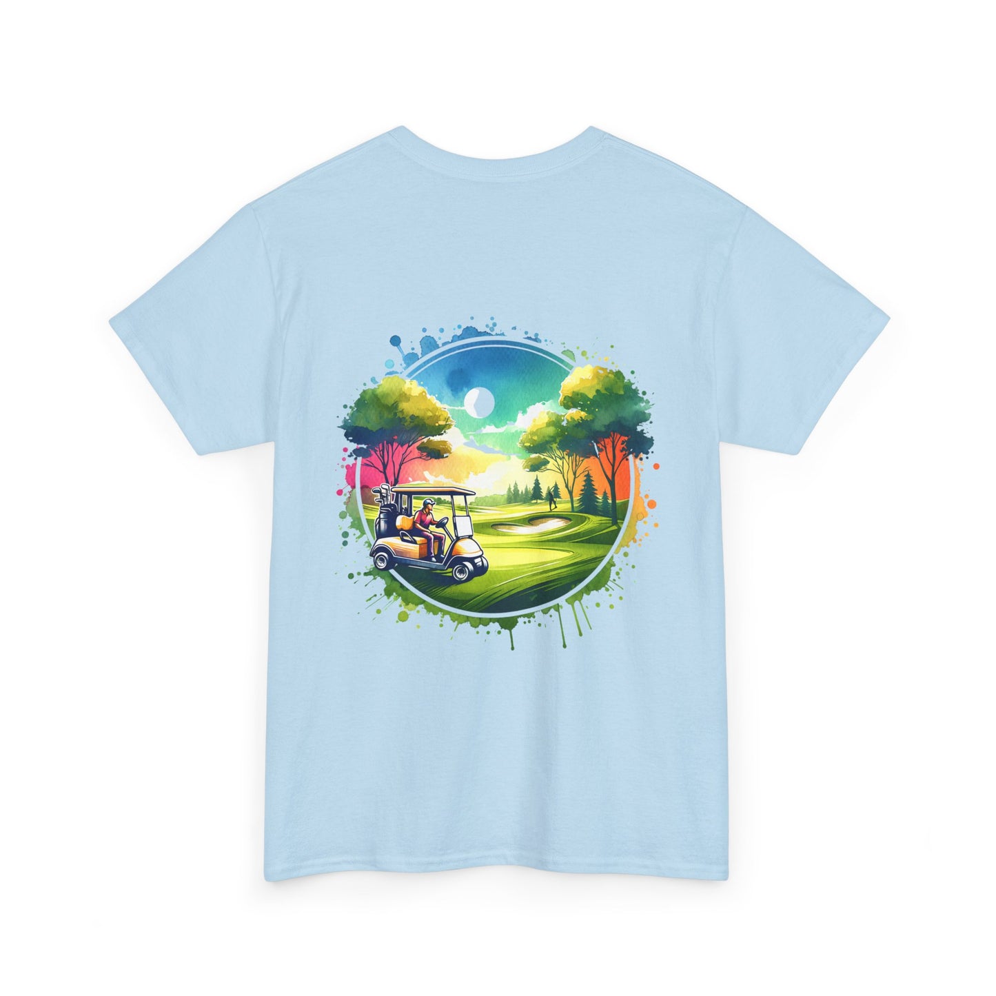 Artistic Golfing Unisex Heavy Cotton Tee