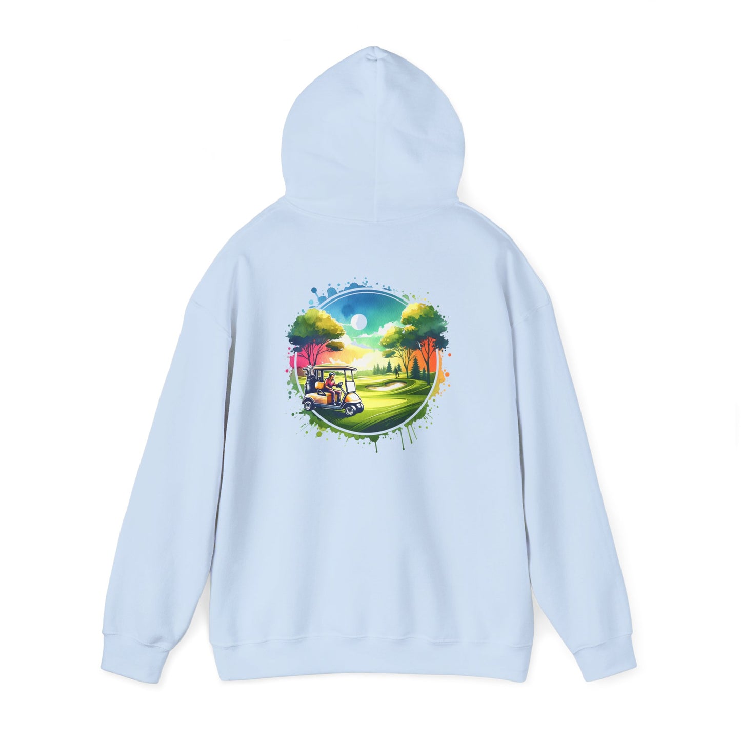 Artistic Golfing Unisex Hoodie